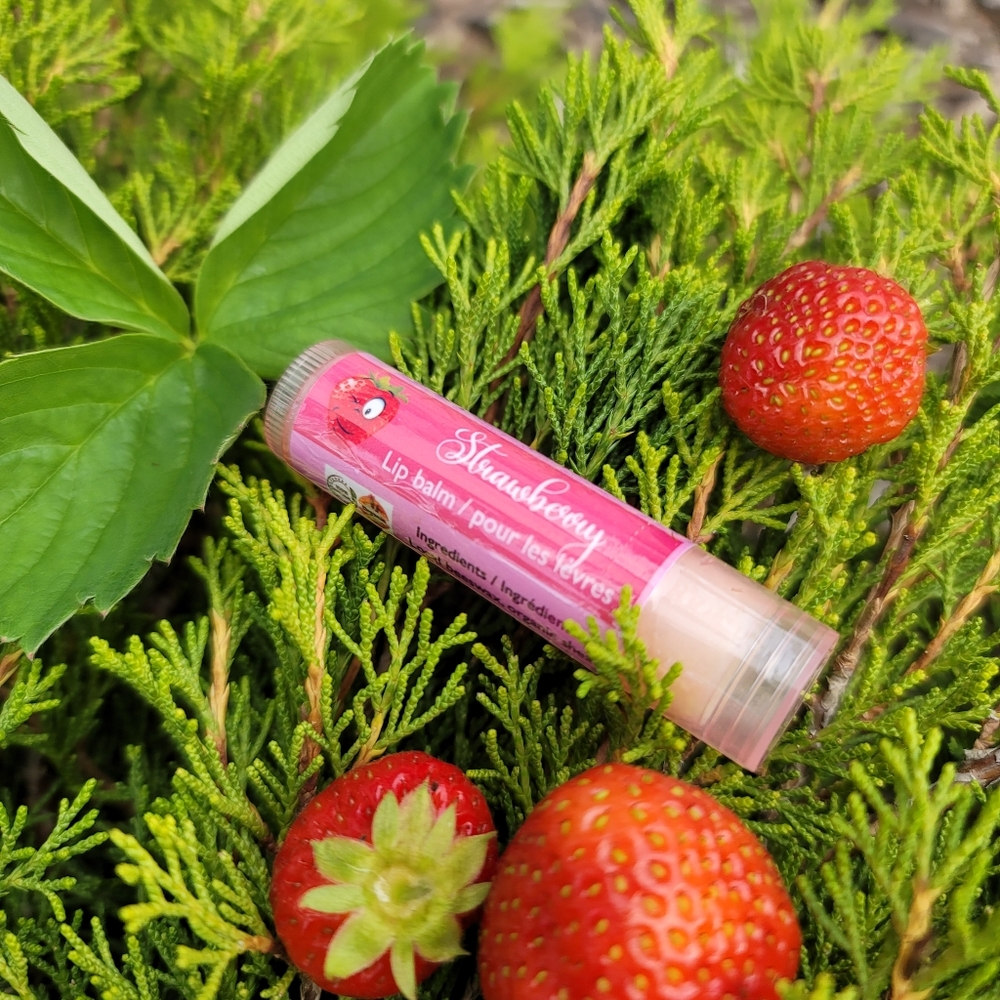 4 for $20 Strawberry Lip Balm For Sale!